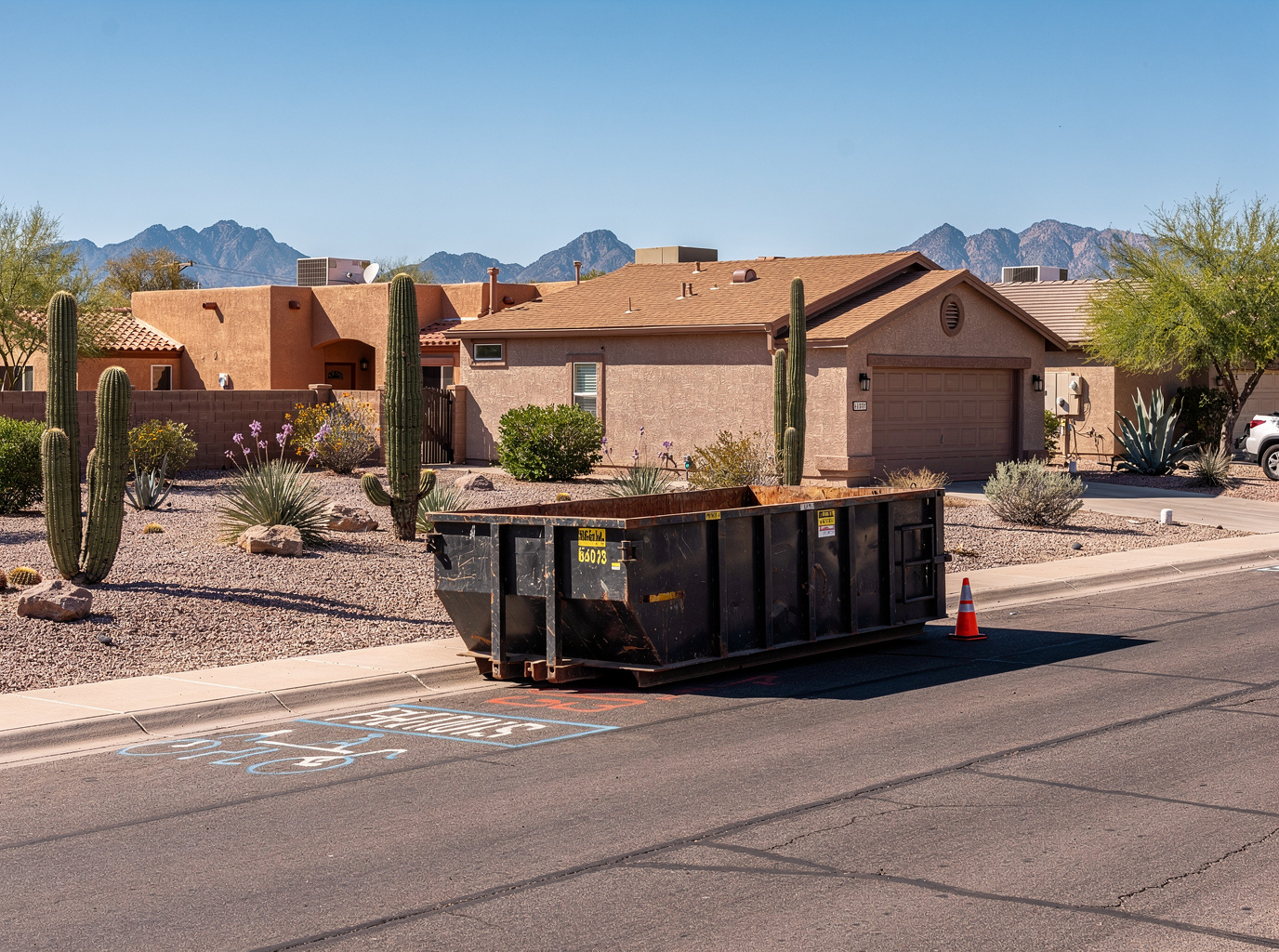 Tucson Permit Rules for Placing a Dumpster on the Street